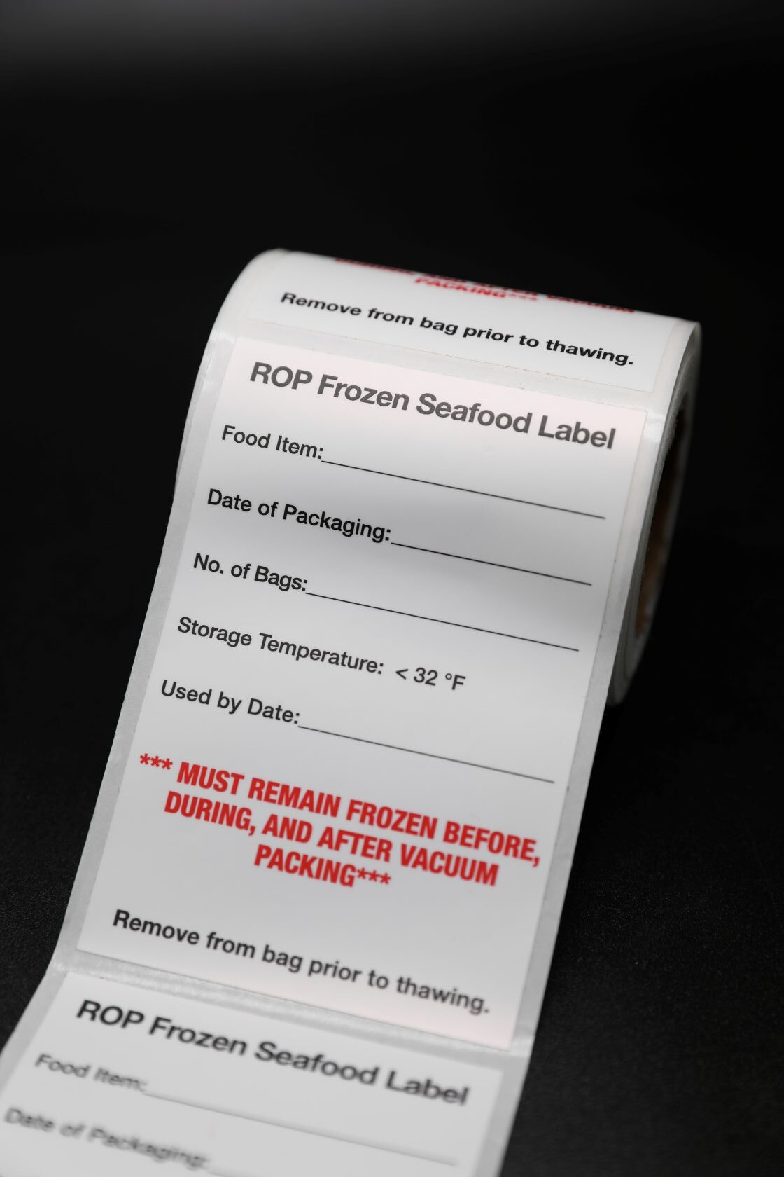 Reduced Oxygen Packaged (ROP) Labels - Seafood | Food Safety Paladin