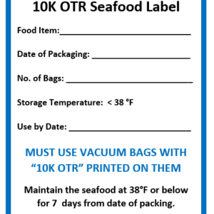 10K OTR Seafood Label